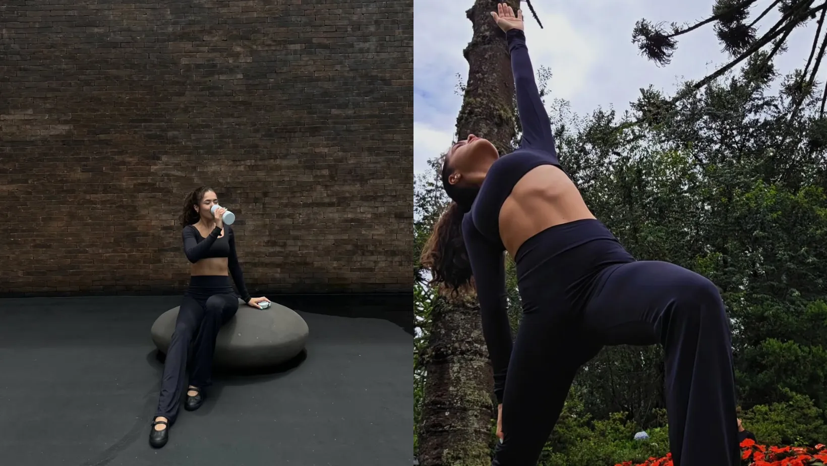 Maisa yoga: atriz exibe flexibilidade nas montanhas - Imagem do artigo