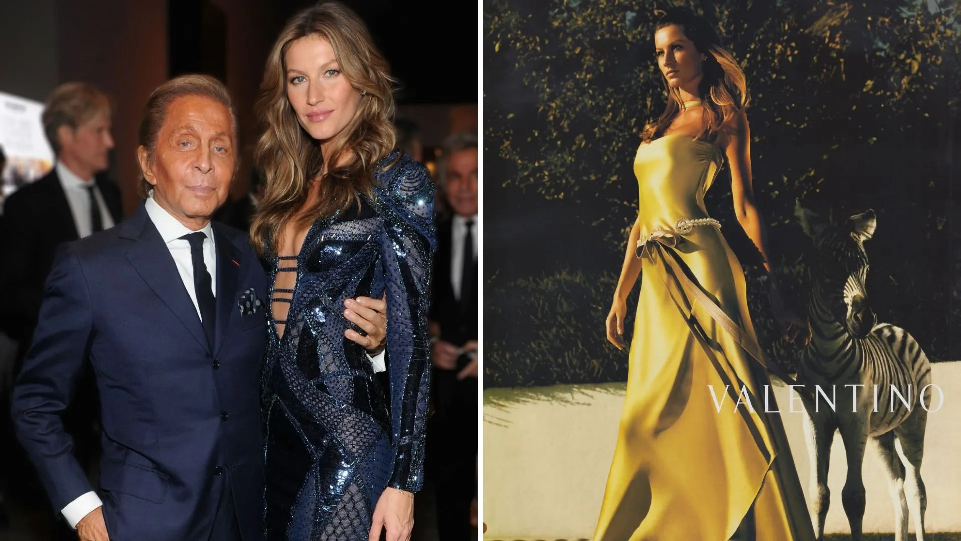 Gisele Bündchen homenageia Valentino após morte aos 93 - Imagem do artigo