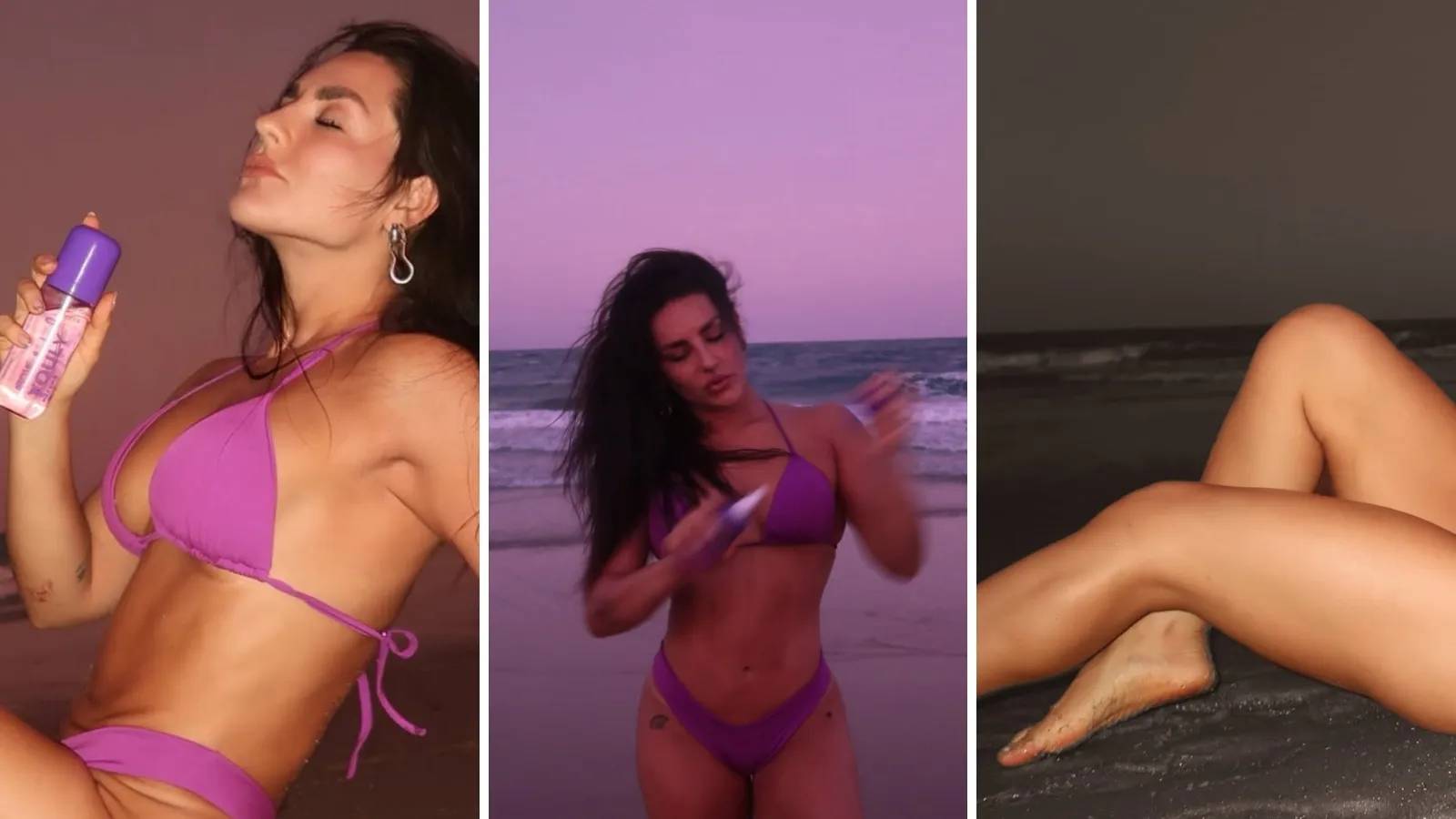 Kéfera de biquíni impressiona em fotos ao crepúsculo - Imagem do artigo