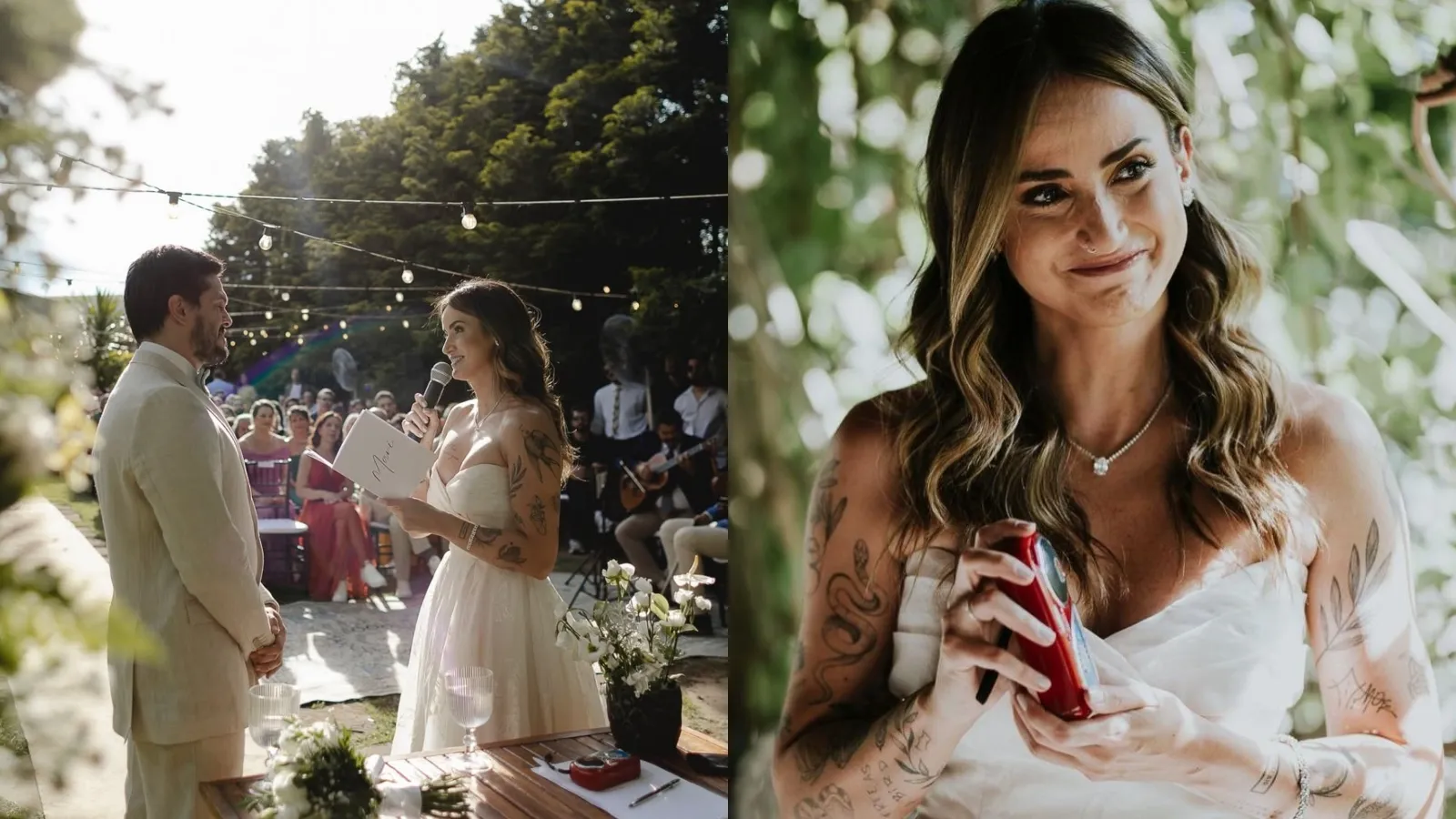 Mari Palma casamento sem padrinhos e presença do pai - Imagem do artigo