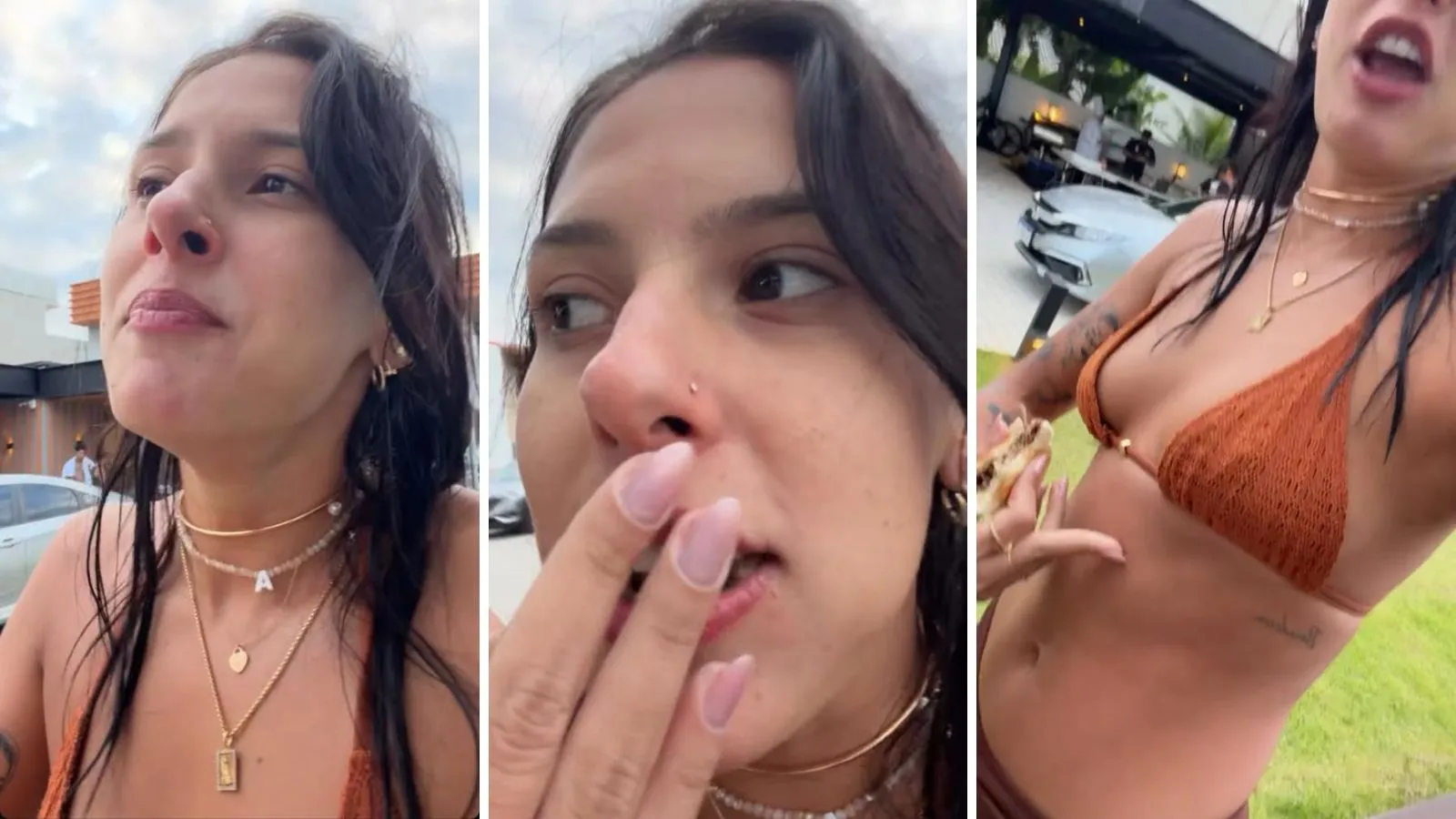 Ana Castela em Balneário Camboriú relata febre e lesão - Imagem do artigo