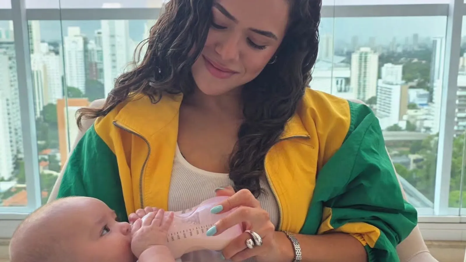 Maisa conhece filha de Lucas Rangel e compartilha momento - Imagem do artigo