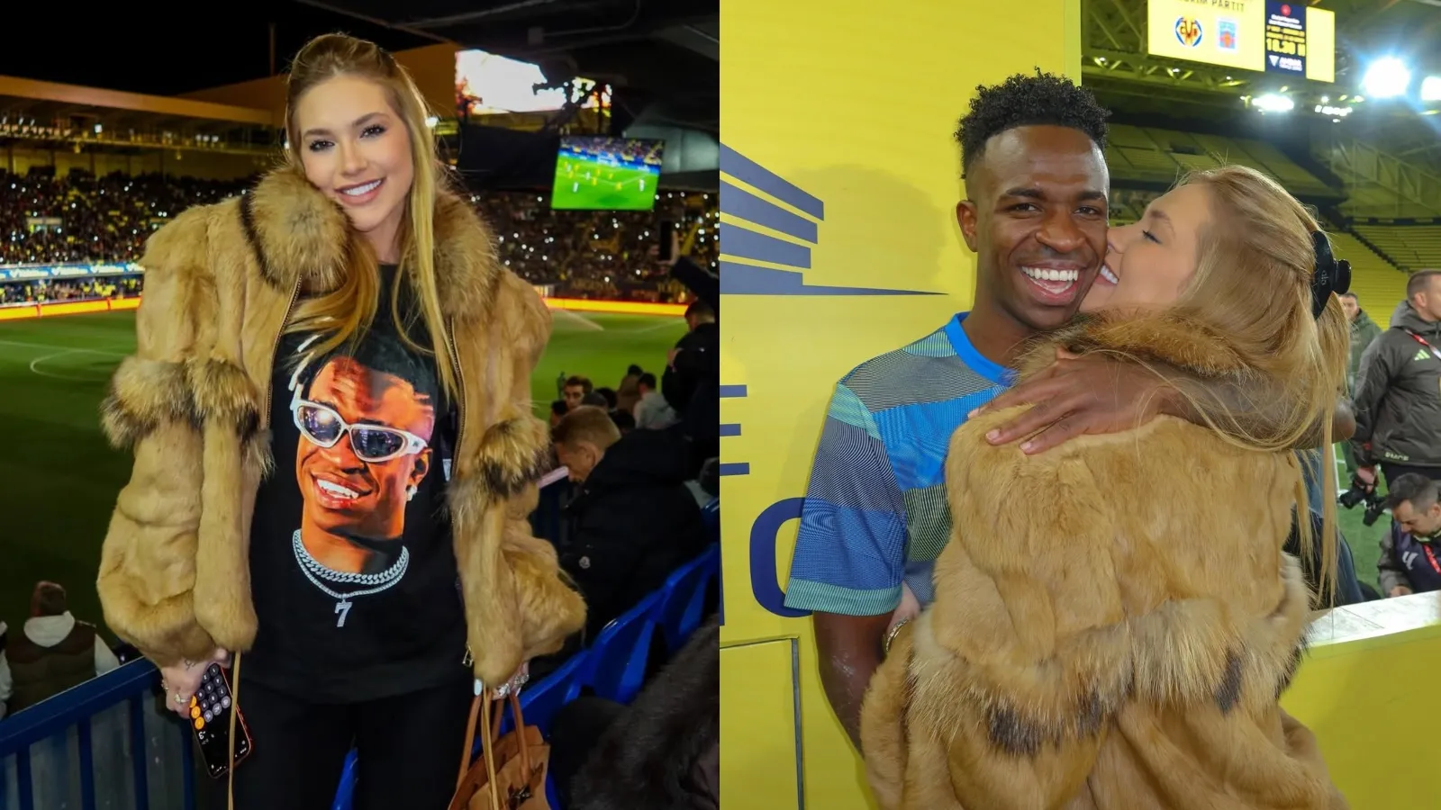 Virgínia Fonseca veste camiseta de Vini Jr em jogo - Imagem do artigo