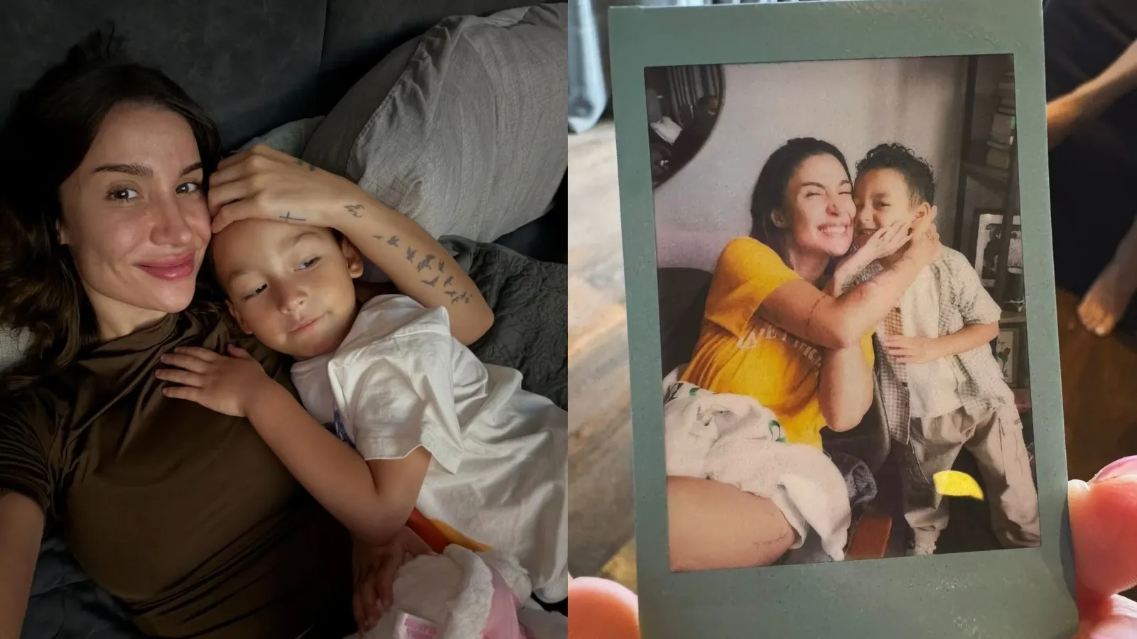 Bianca Andrade mostra álbum de fotos com o filho Cris - Imagem do artigo