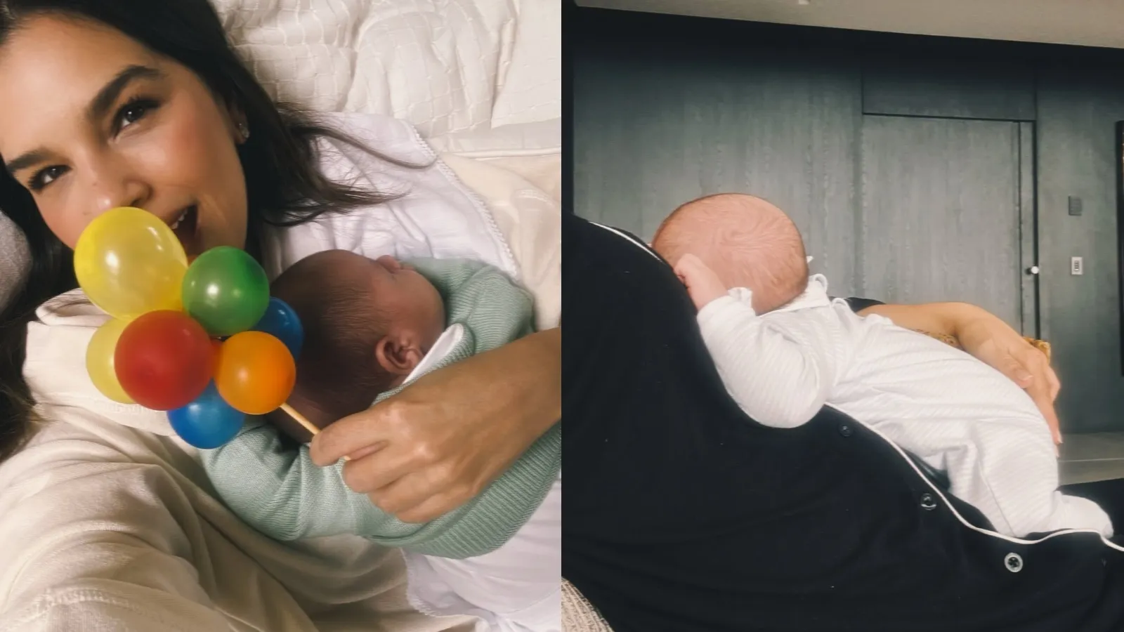 Mariana Rios exibe fotos do filho Palo no 1º mês - Imagem do artigo