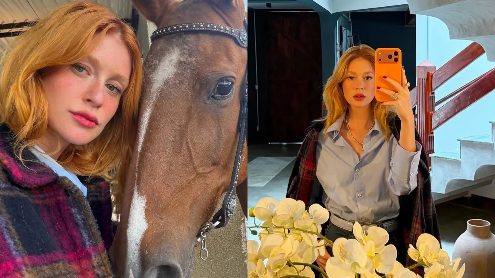 Marina Ruy Barbosa exibe look fashionista a cavalo e encanta - Imagem do artigo