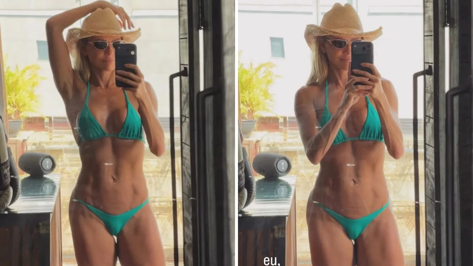 Deborah Secco de biquíni exibe shape em dia de sol - Imagem do artigo