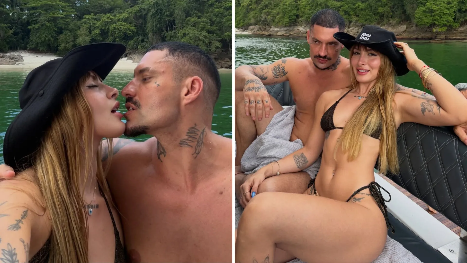 Agatha Sá e Filipe Ret exibem romance em iate em Angra - Imagem do artigo