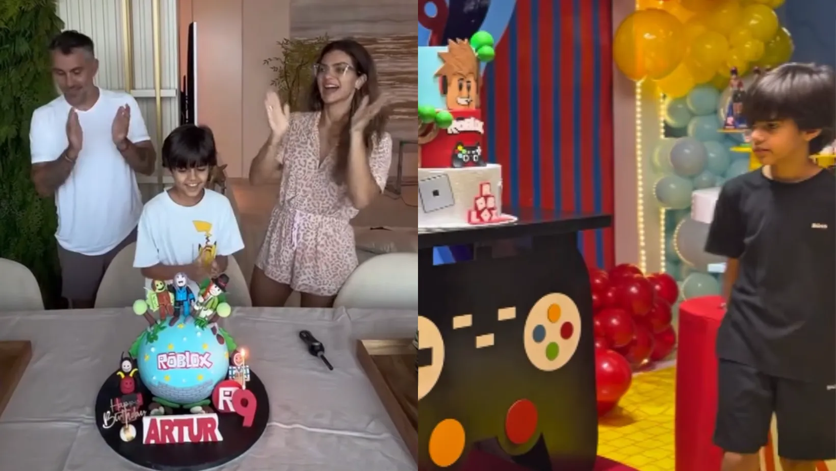 Kelly Key celebra aniversário do filho com tema Roblox - Imagem do artigo
