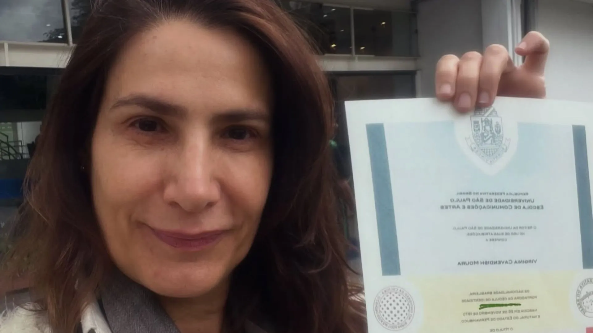 Virginia Cavendish conquista mestrado na USP aos 55 - Imagem do artigo