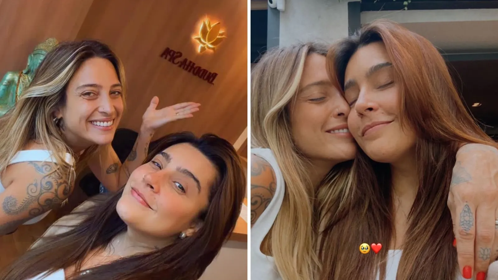 Lauana Prado e Tati Dias curtem spa após retomarem noivado - Imagem do artigo