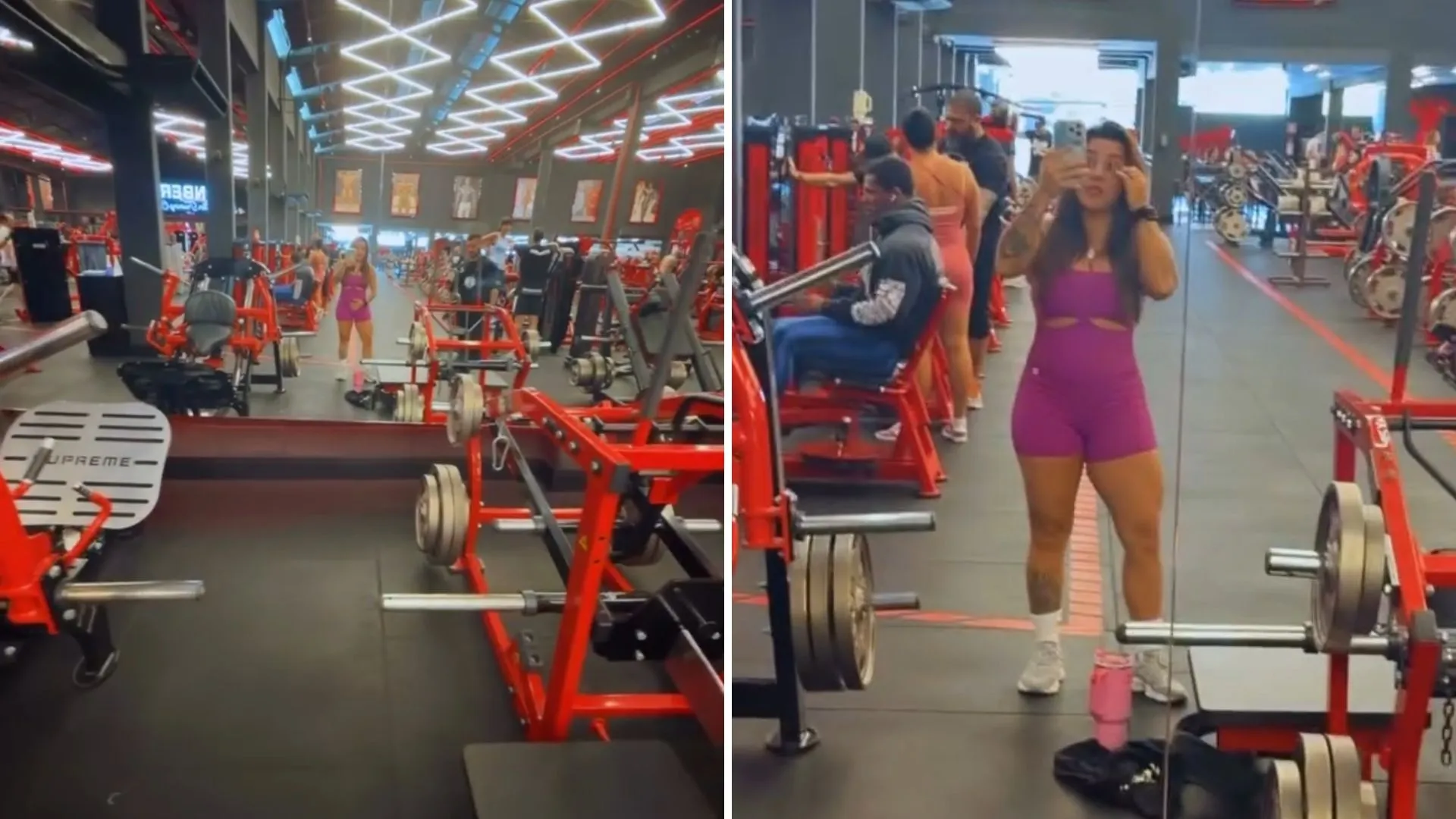 Lauana Prado grávida exibe supercoxas em treino na academia - Imagem do artigo