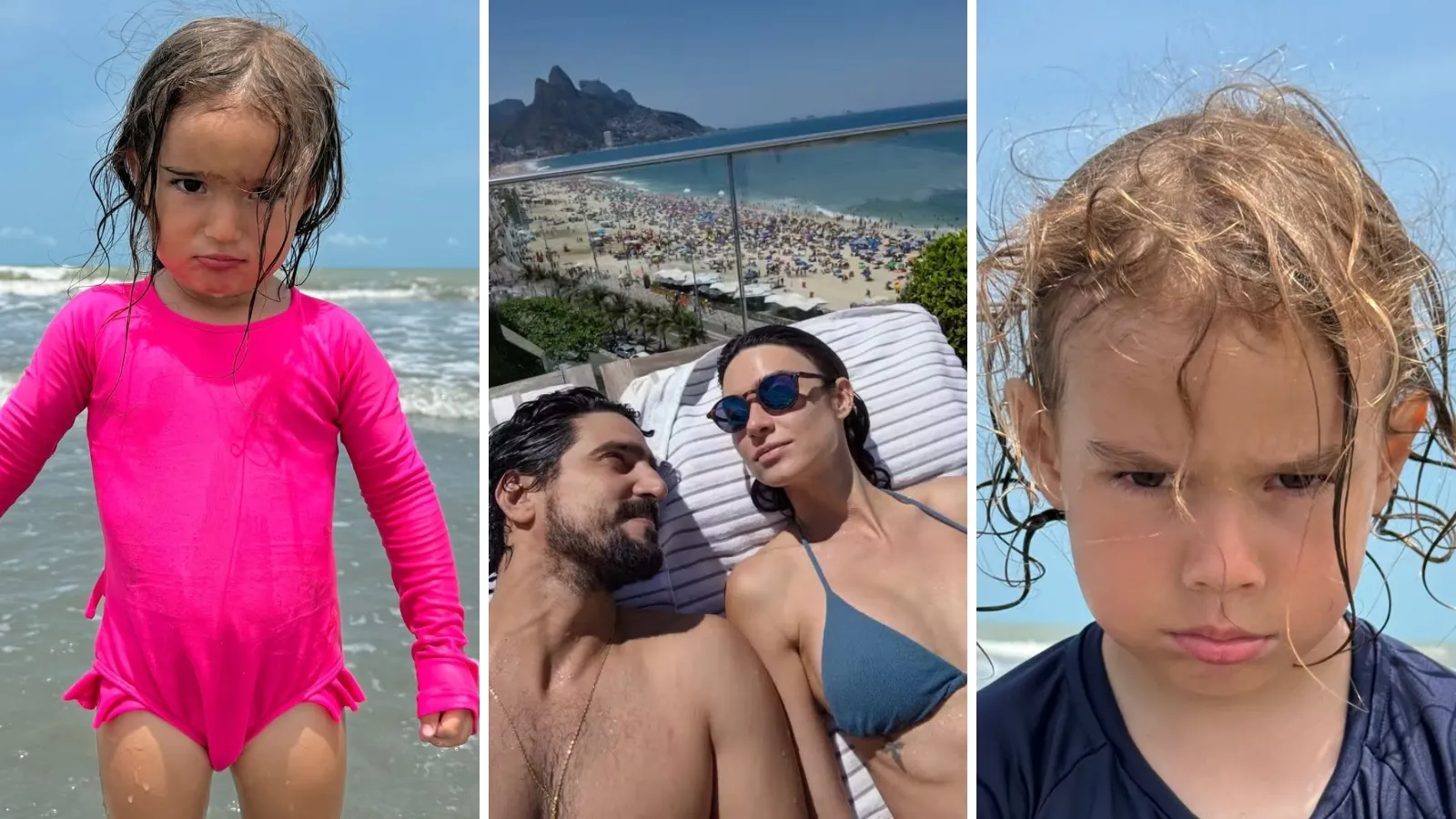 Thaila Ayala mostra tristeza dos filhos no fim das férias - Imagem do artigo