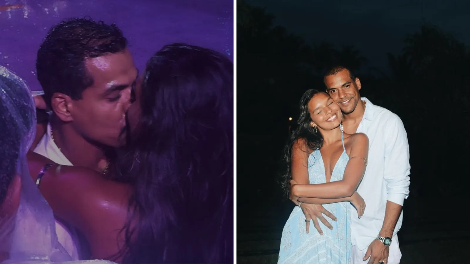 Mell Muzzillo e Marcello Melo se beijam na Sapucaí - Imagem do artigo