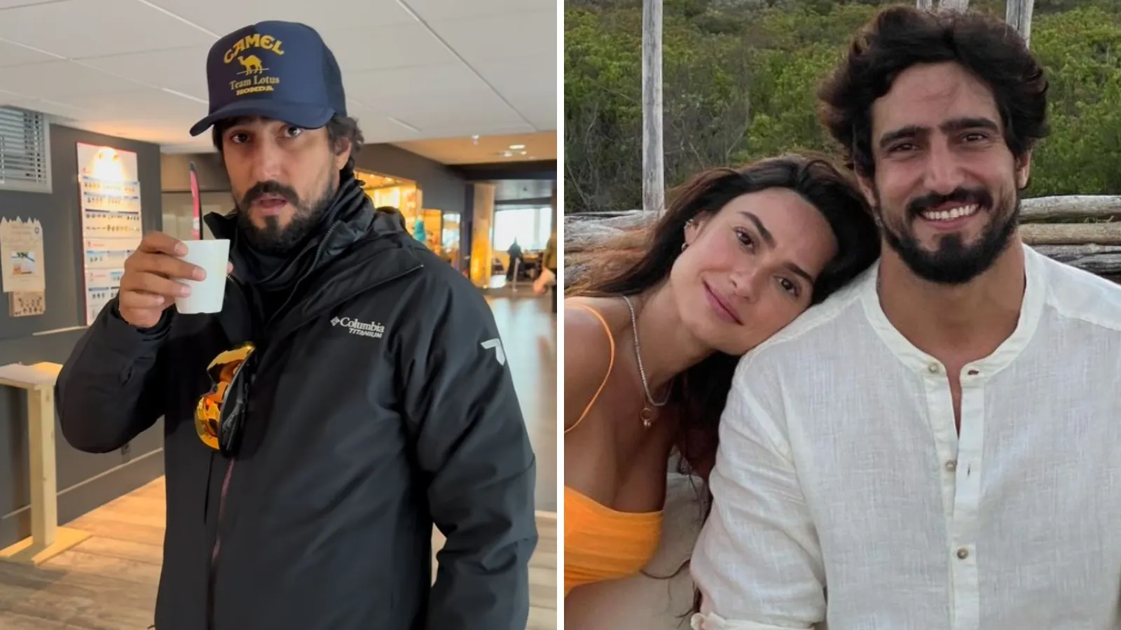 Thaila Ayala nos Alpes: gambiarra de Renato Góes esquenta - Imagem do artigo