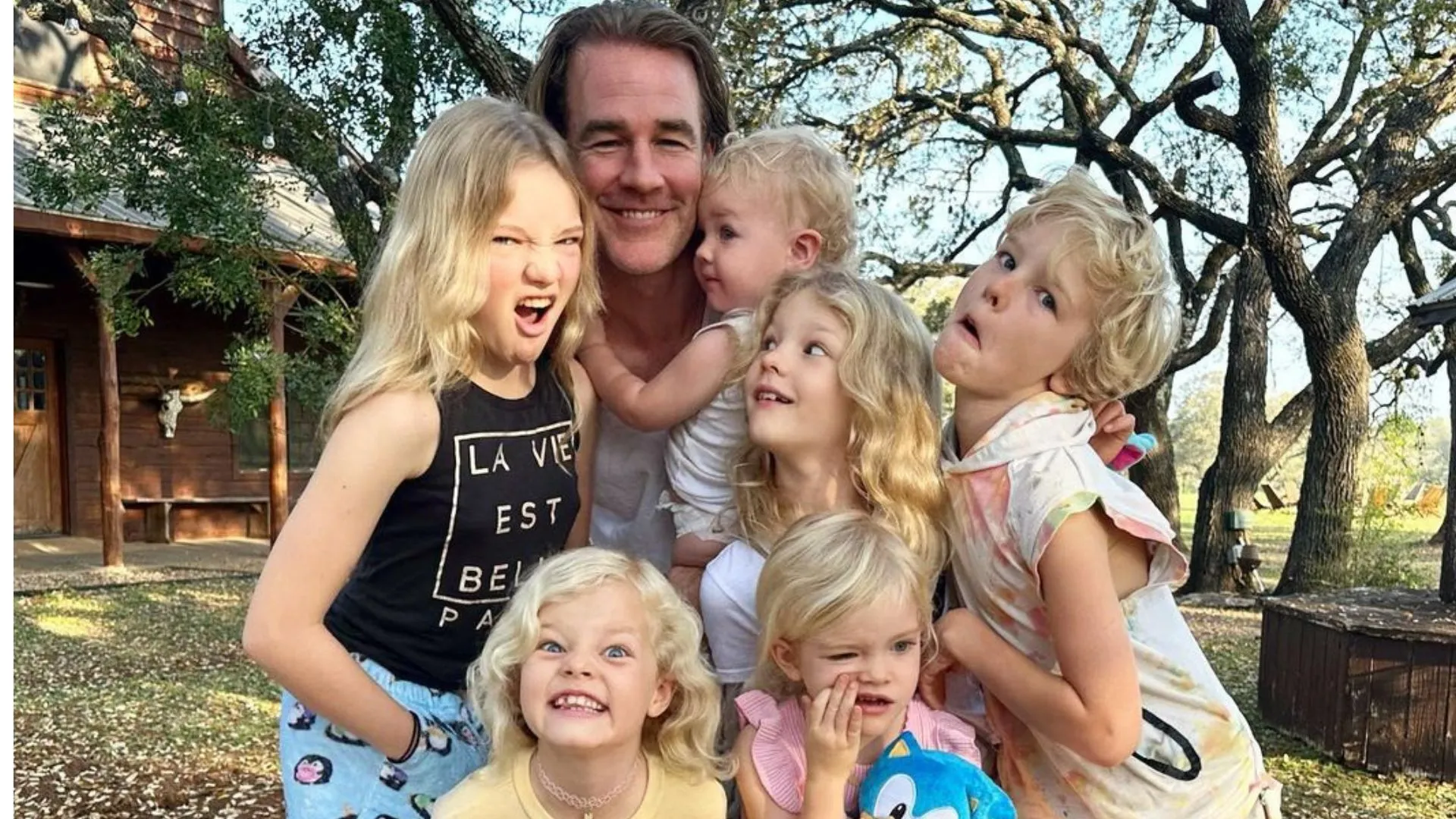 Morte de James Van Der Beek: ator deixa esposa e 6 filhos - Imagem do artigo
