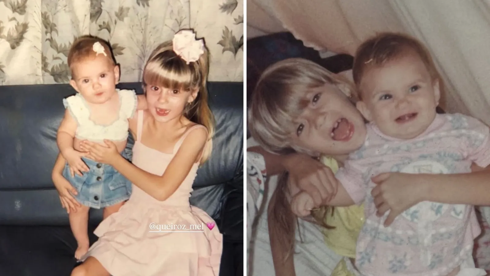 Camila Queiroz relembra infância em homenagem à irmã - Imagem do artigo