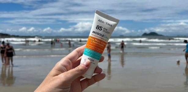 Protetor solar Ada Tina mantém pele seca por 12 horas - Imagem do artigo