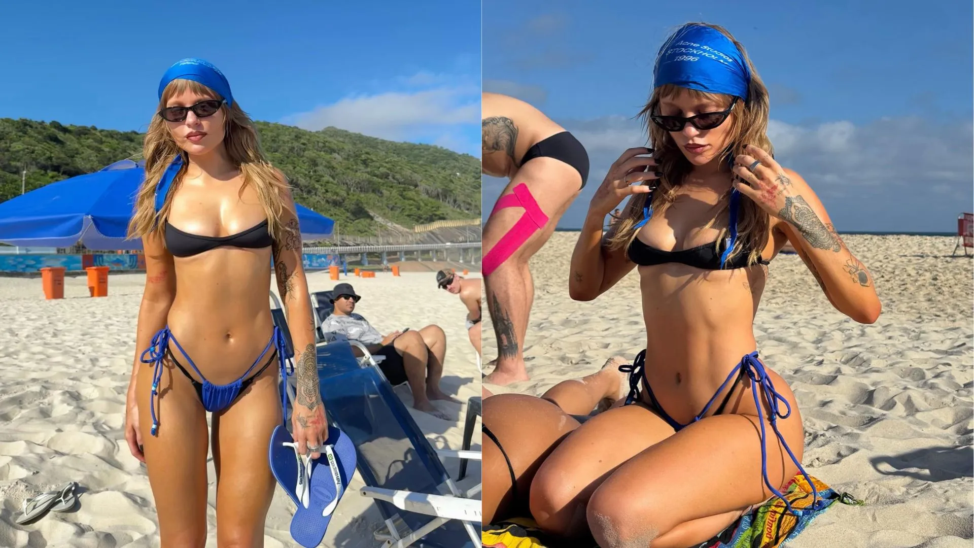 Luísa Sonza exibe biquíni duplo em praia do Rio - Imagem do artigo