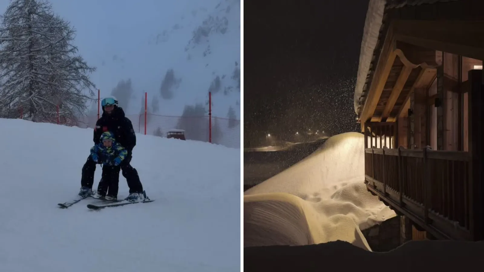 Fabiana Justus nos Alpes Franceses: dia de esqui e nevasca - Imagem do artigo