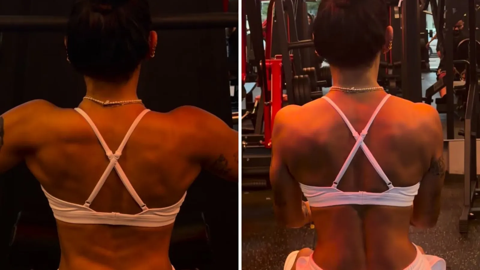 Ana Castela exibe costas musculosas em treino forte - Imagem do artigo