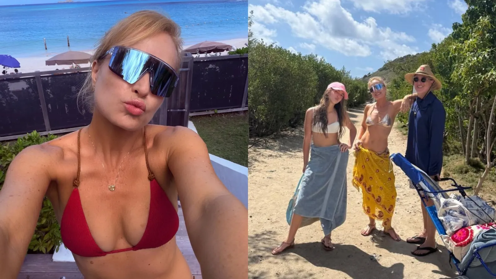 Angélica de biquíni exibe álbum de férias em família - Imagem do artigo