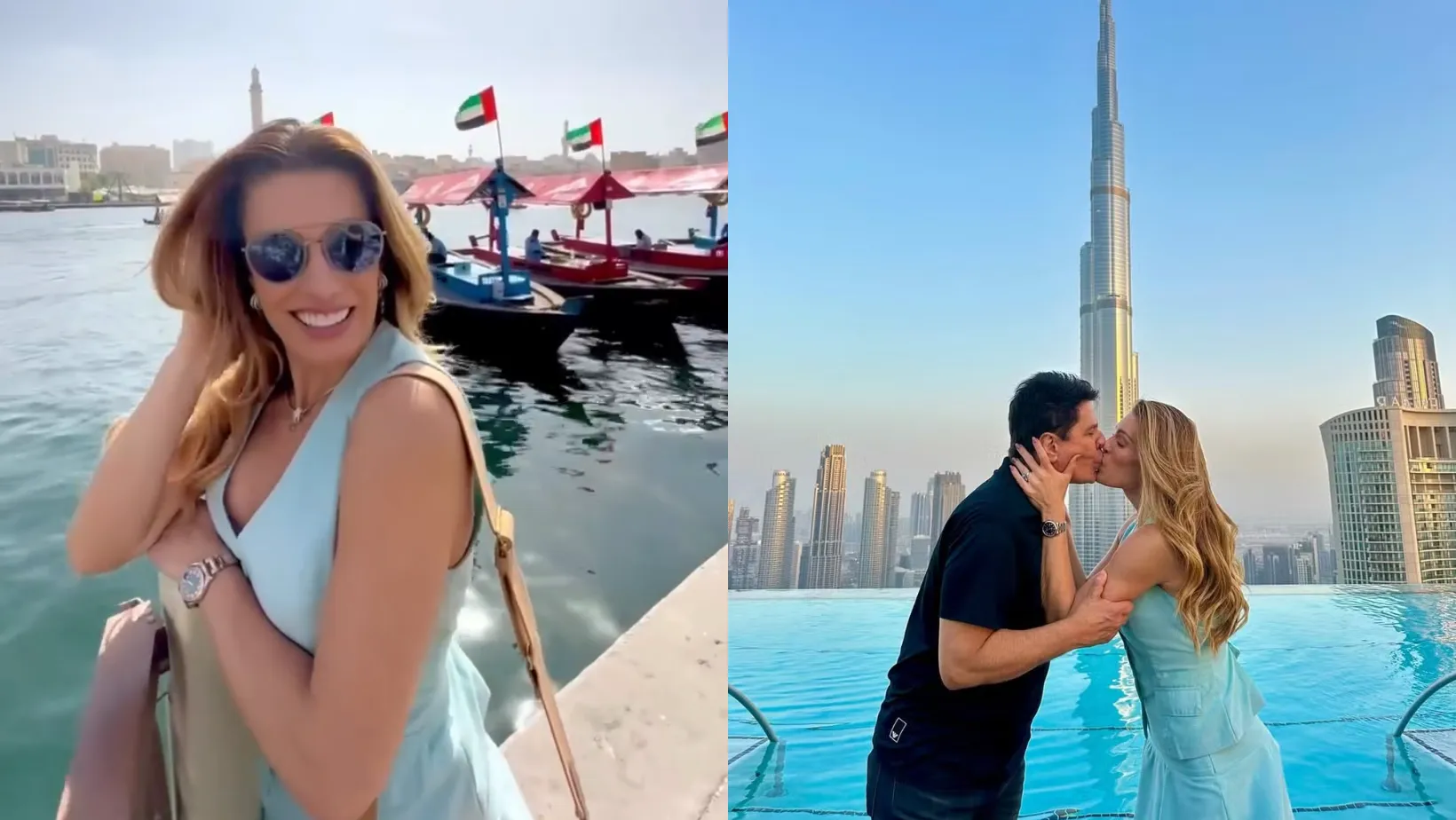 Elaine Mickely em Dubai celebra 27 anos de casamento - Imagem do artigo