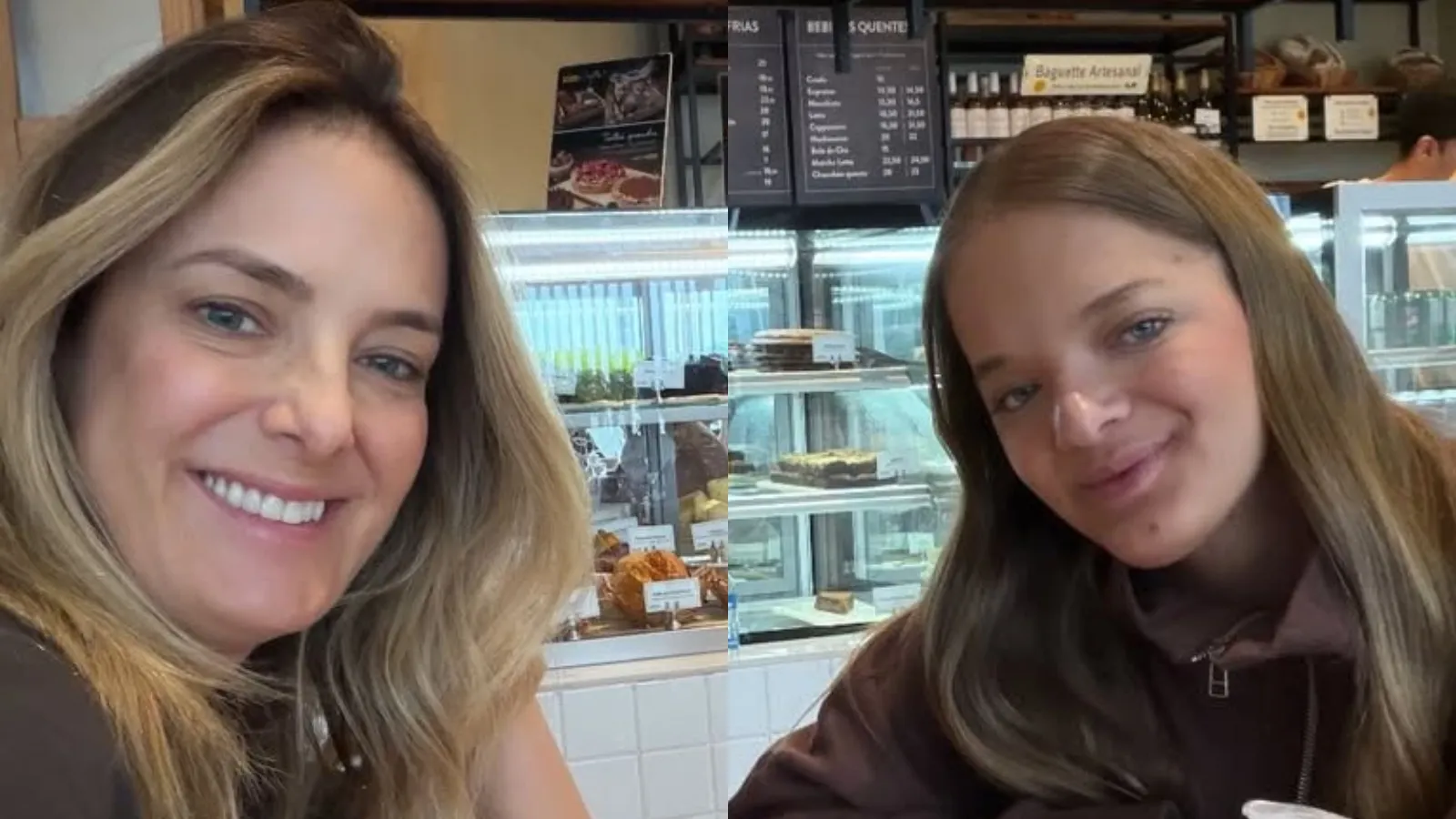 Ticiane Pinheiro curte café com Rafaella Justus em SP - Imagem do artigo