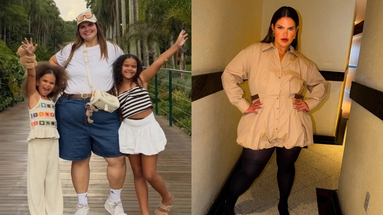 Thais Carla emagrece para acompanhar filhas no dia a dia - Imagem do artigo