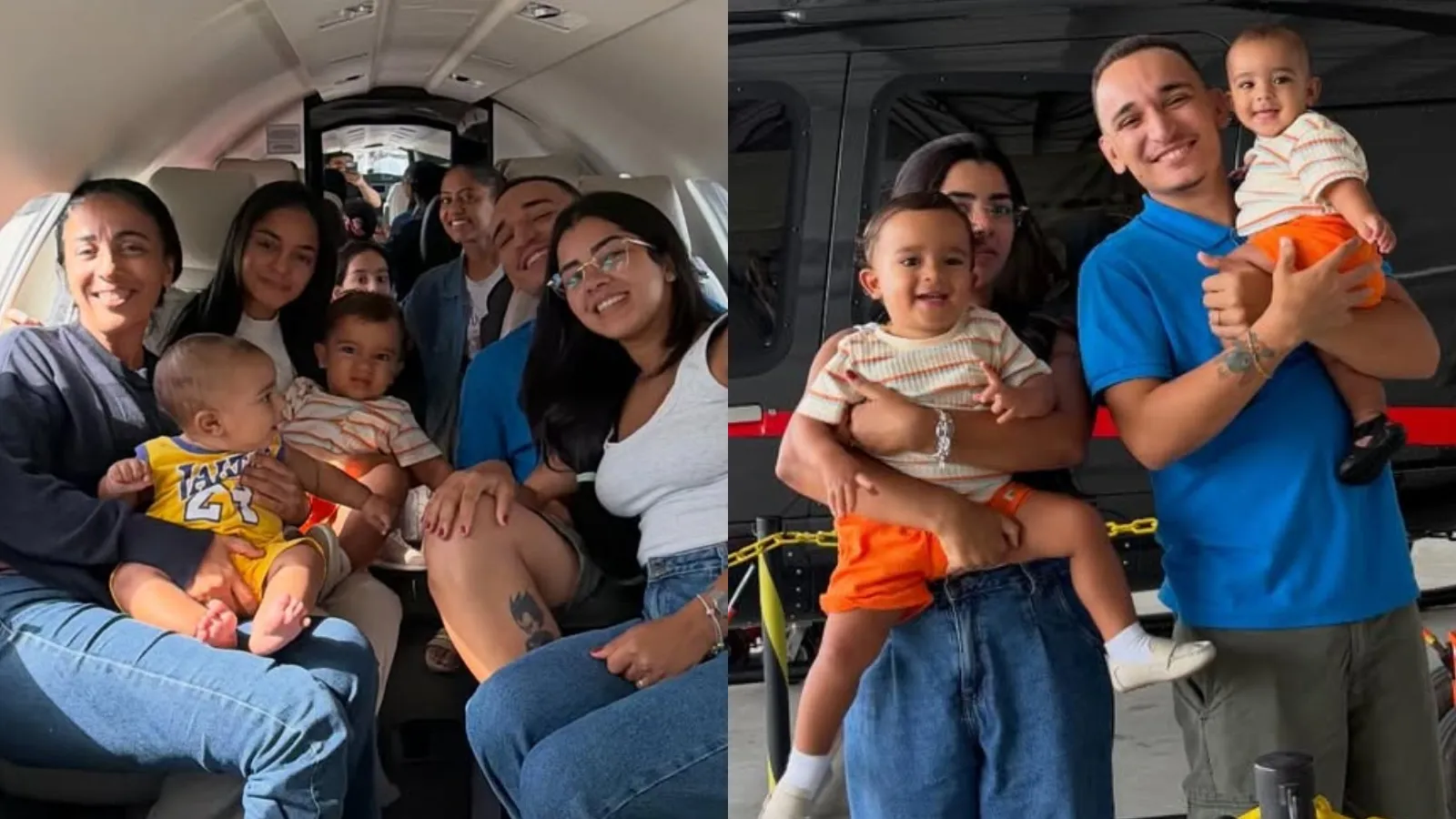 João Gomes faz viagem de jatinho com família a Petrolina - Imagem do artigo
