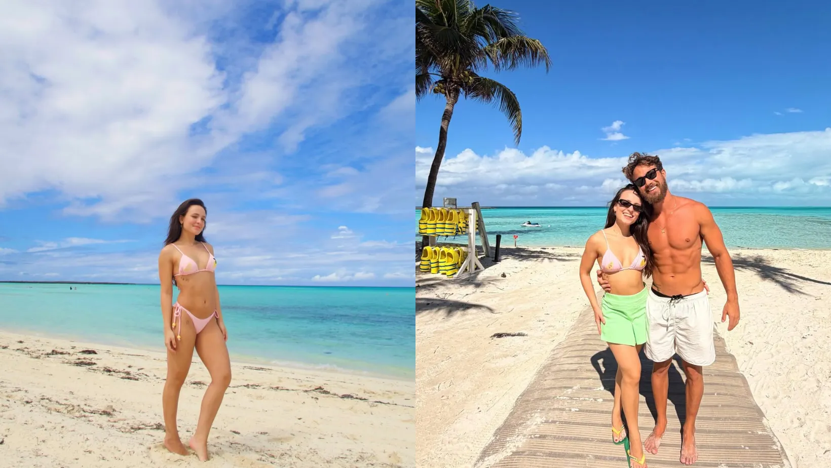 Larissa Manoela curte férias nas Bahamas com marido - Imagem do artigo