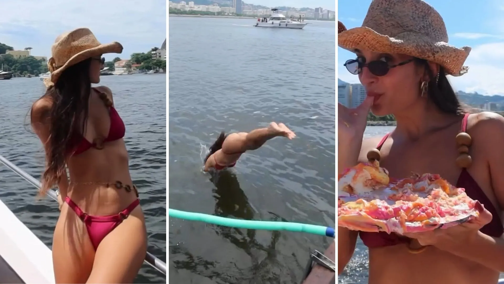 Neta de Helô Pinheiro celebra 29 anos em passeio de barco - Imagem do artigo