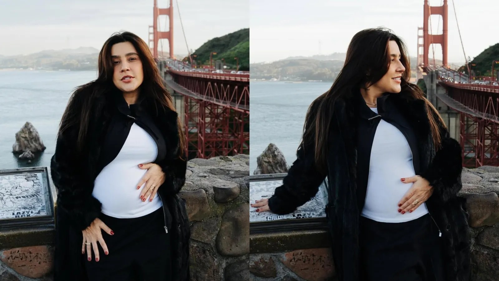 Lauana Prado grávida exibe barriga em San Francisco - Imagem do artigo