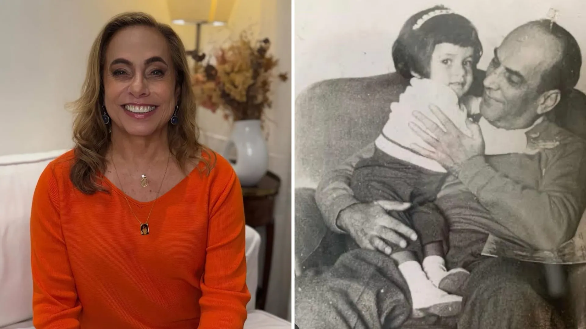 Cissa Guimarães homenageia pai médico em aniversário - Imagem do artigo