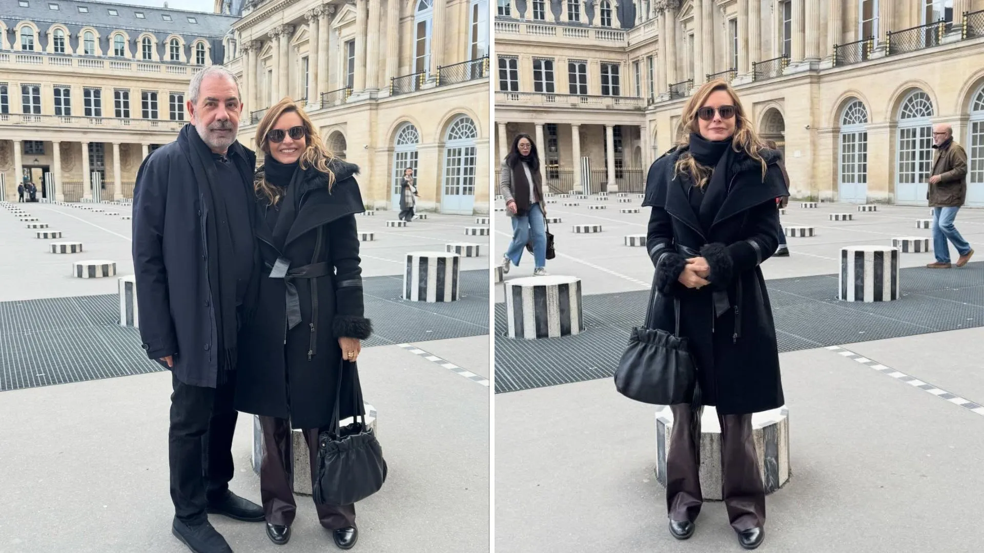 Paula Burlamaqui visita o Louvre ao lado do namorado - Imagem do artigo