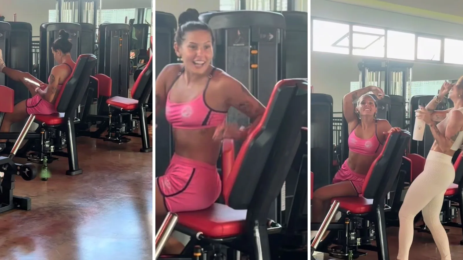 Ana Castela reage a pegadinha na academia; veja vídeo - Imagem do artigo