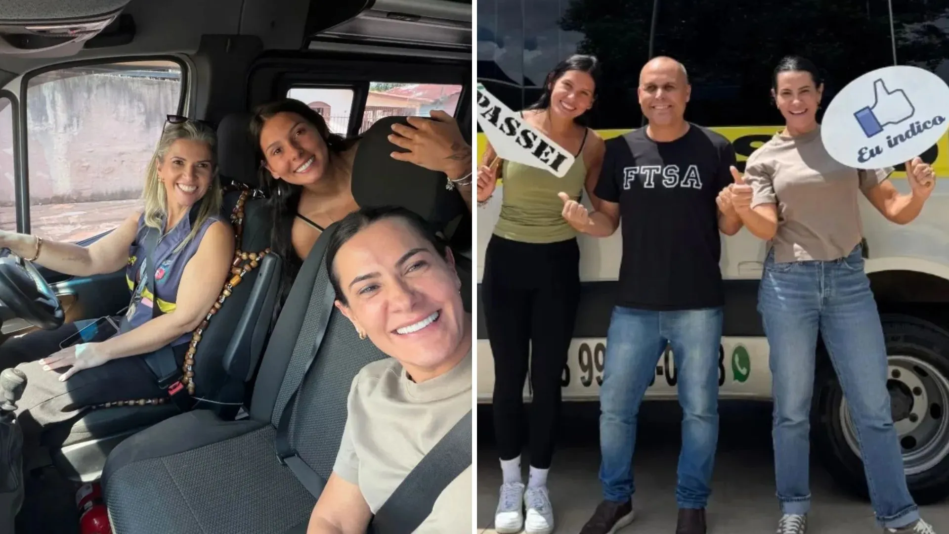 Ana Castela obtém habilitação categoria D com a mãe - Imagem do artigo