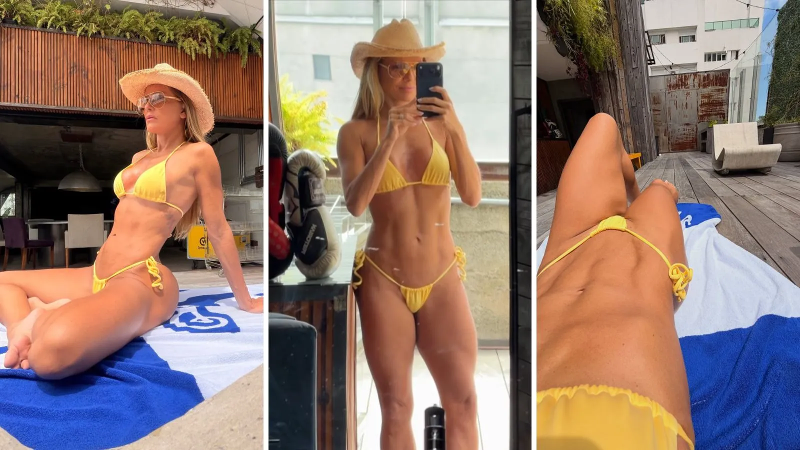 Deborah Secco de biquíni exibe domingo de sol em casa - Imagem do artigo