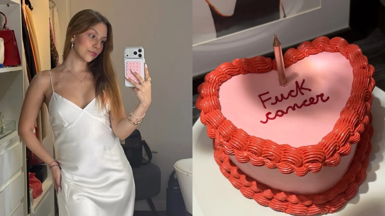 Bruna Furlan desafia câncer e celebra 25 anos com bolo - Imagem do artigo