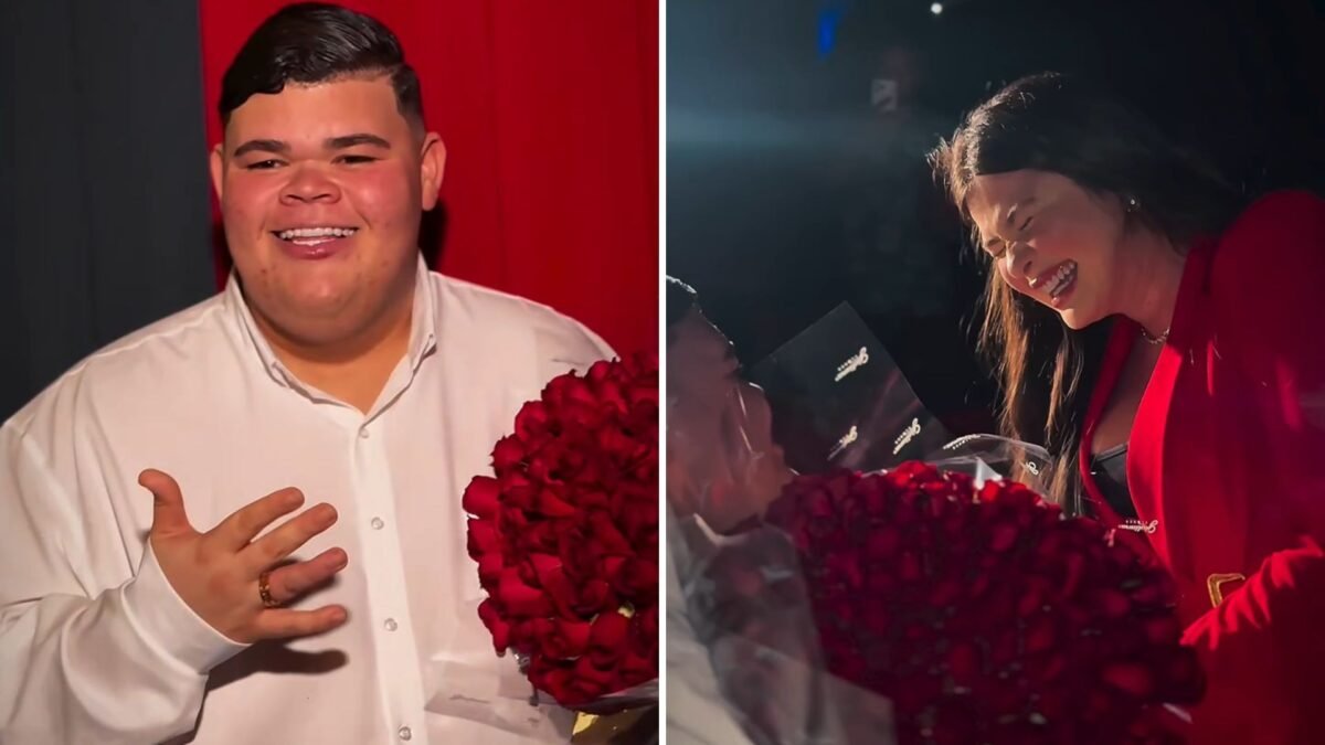 Gordão da XJ pede Nicolle Caroline em casamento no cinema - Imagem do artigo