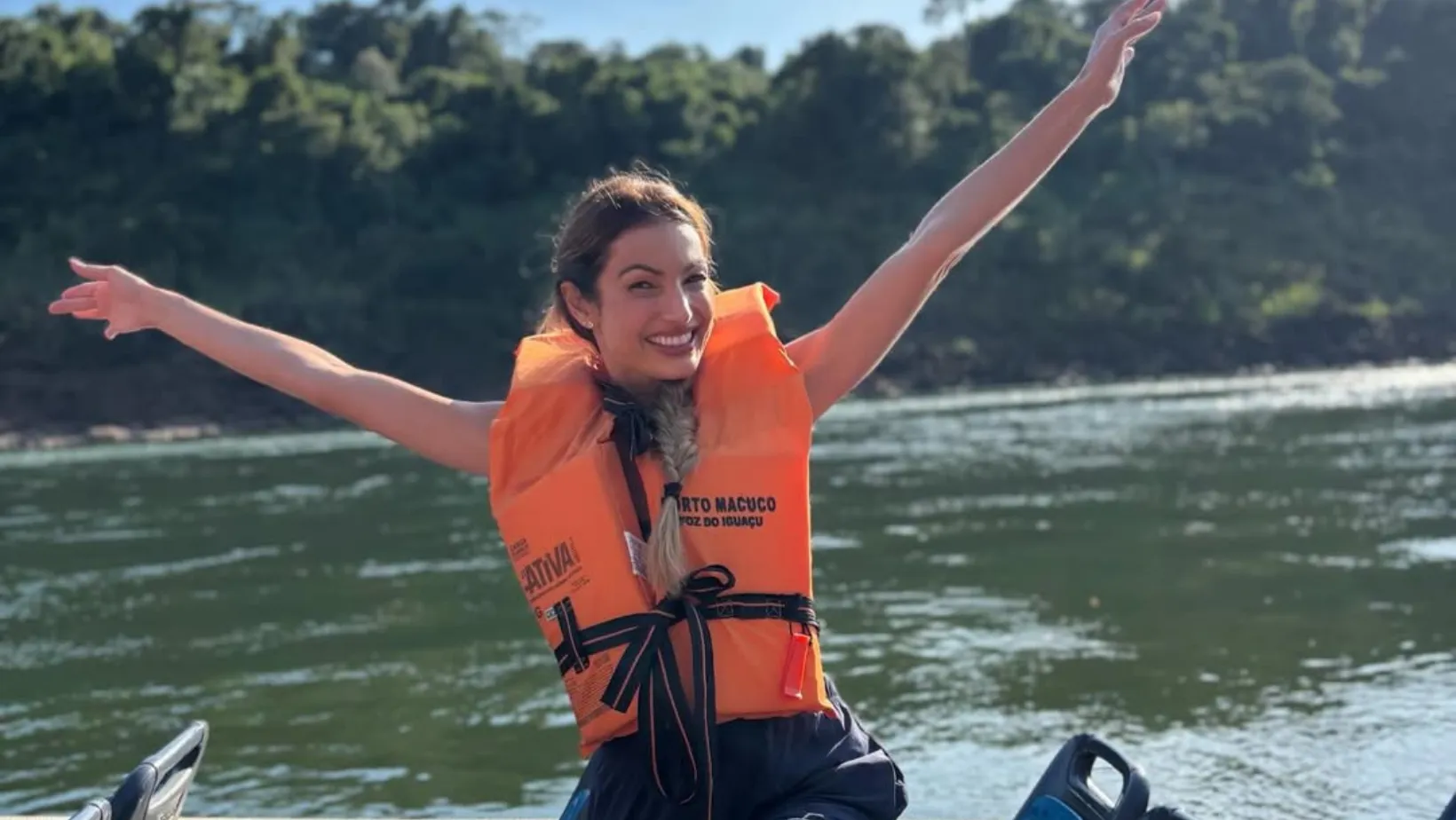 Patrícia Poeta visita Foz do Iguaçu em especial do Encontro - Imagem do artigo