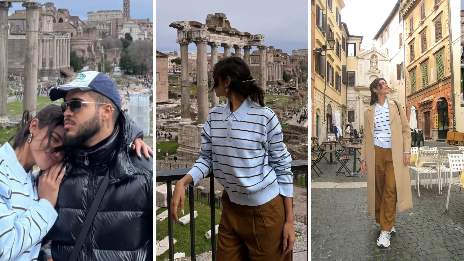 Alane e Francisco Gil curtem viagem romântica na Itália - Imagem do artigo