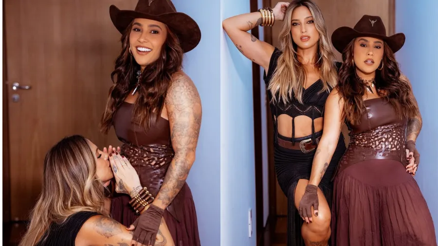 Lauana Prado grávida se declara à noiva Tati Dias - Imagem do artigo
