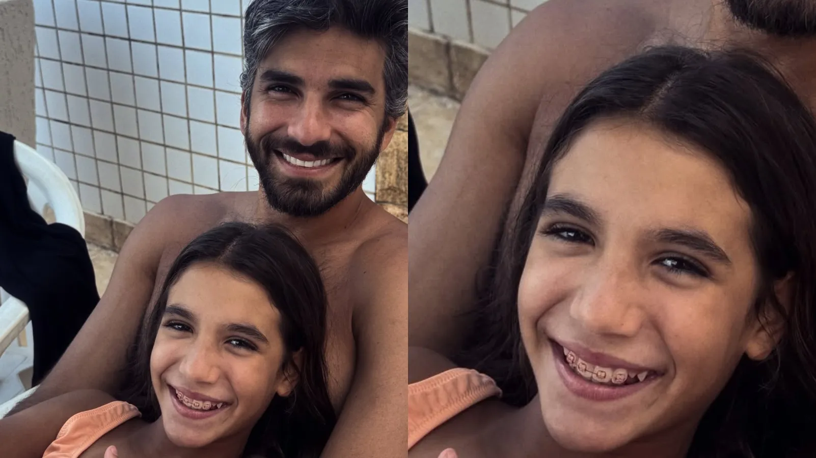 Hugo Moura exibe carinho com Maria Flor em clique familiar - Imagem do artigo
