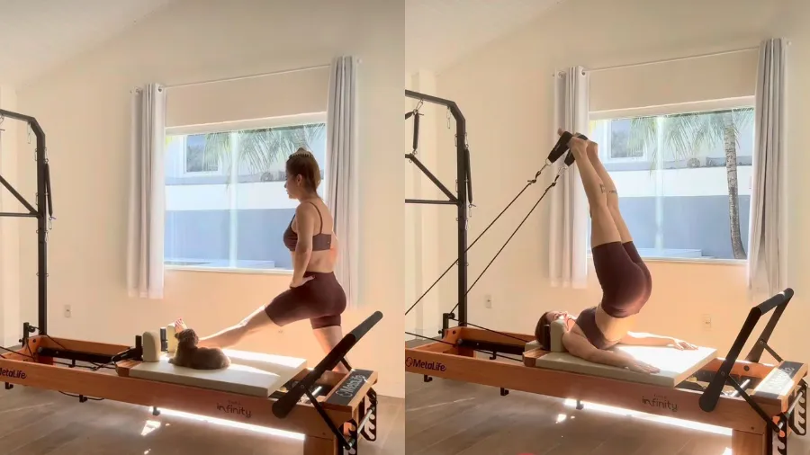Palomma Duarte faz pilates com seu cachorro e encanta fãs - Imagem do artigo