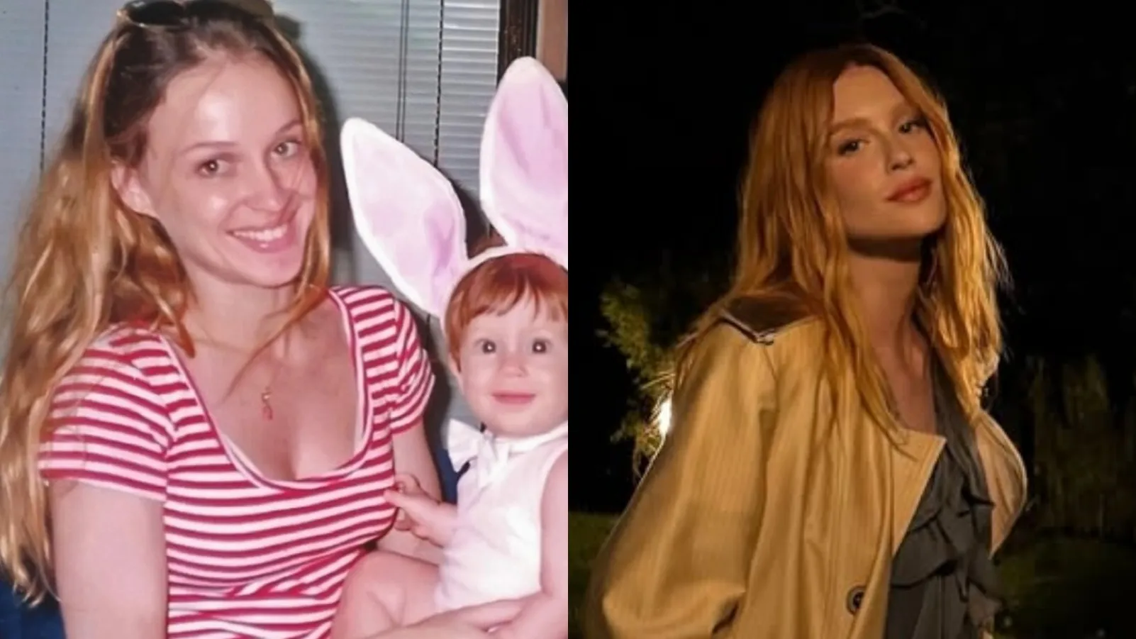 Marina Ruy Barbosa exibe foto da infância ao lado da mãe - Imagem do artigo