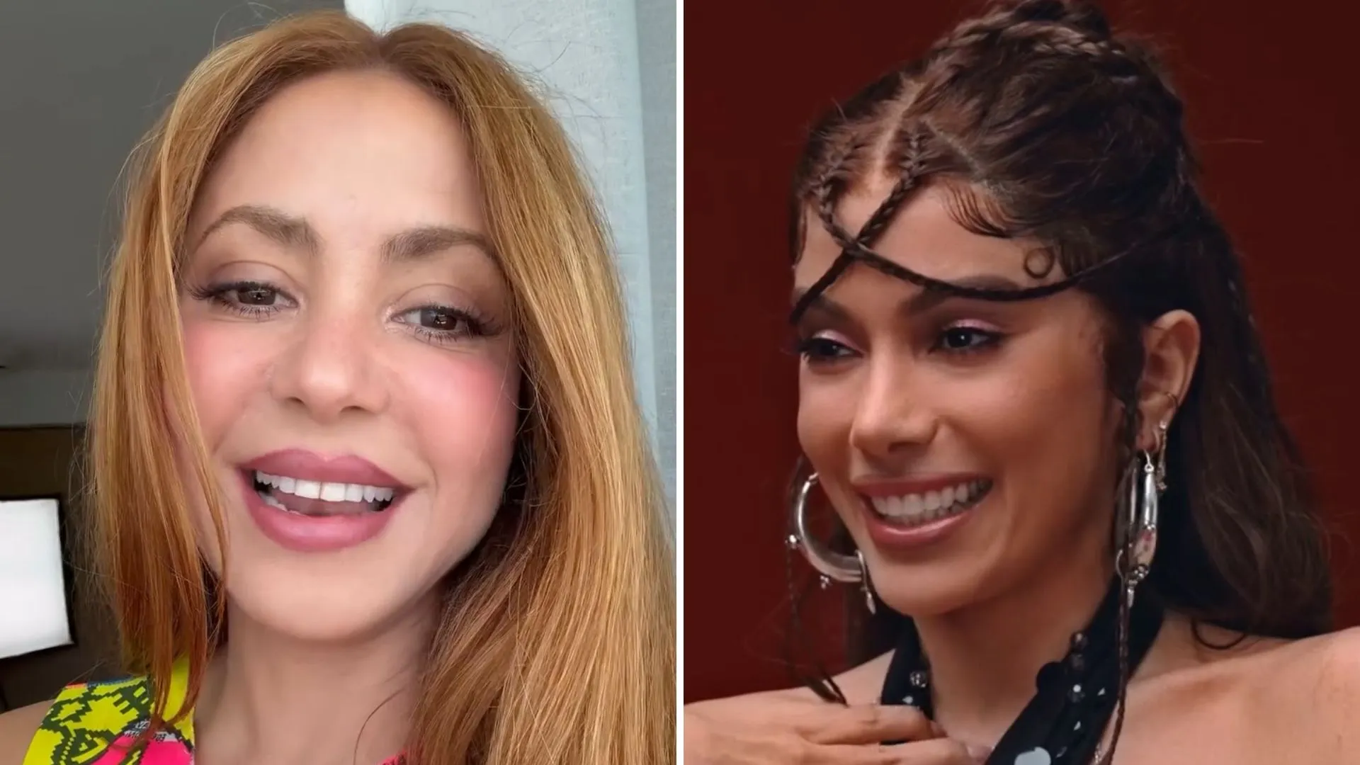 Shakira e Anitta anunciam parceria e trocam mensagens - Imagem do artigo