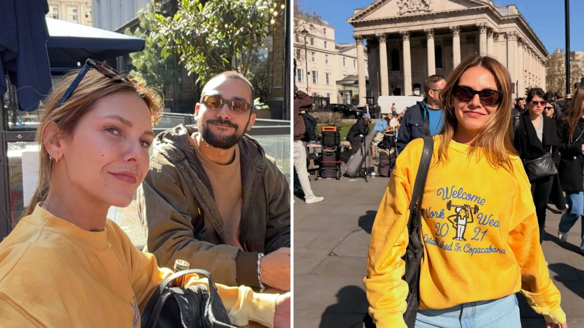 Louise D’Tuani viaja para Londres e sente saudades do filho - Imagem do artigo