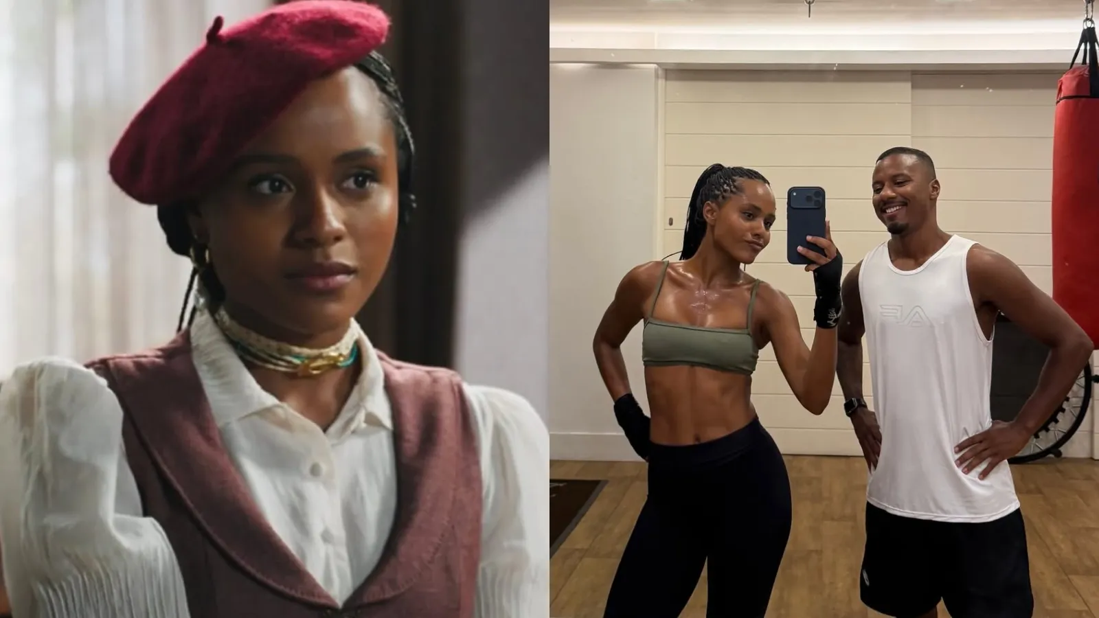 Duda Santos mostra resultado de treino de boxe intenso - Imagem do artigo