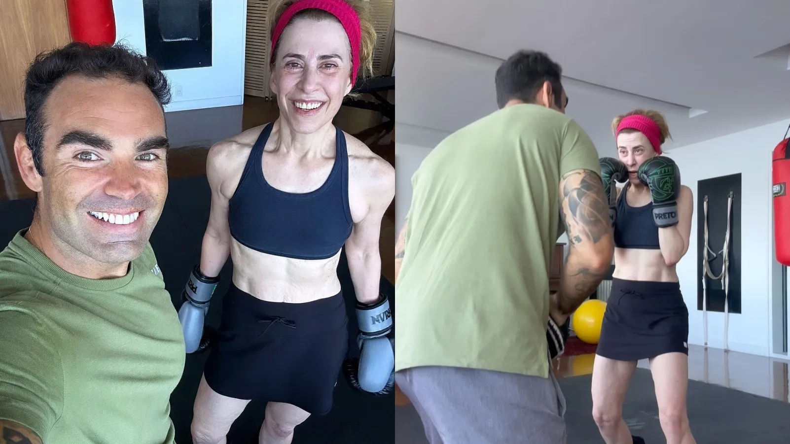 Fernanda Torres treina pesado com personal das famosas - Imagem do artigo